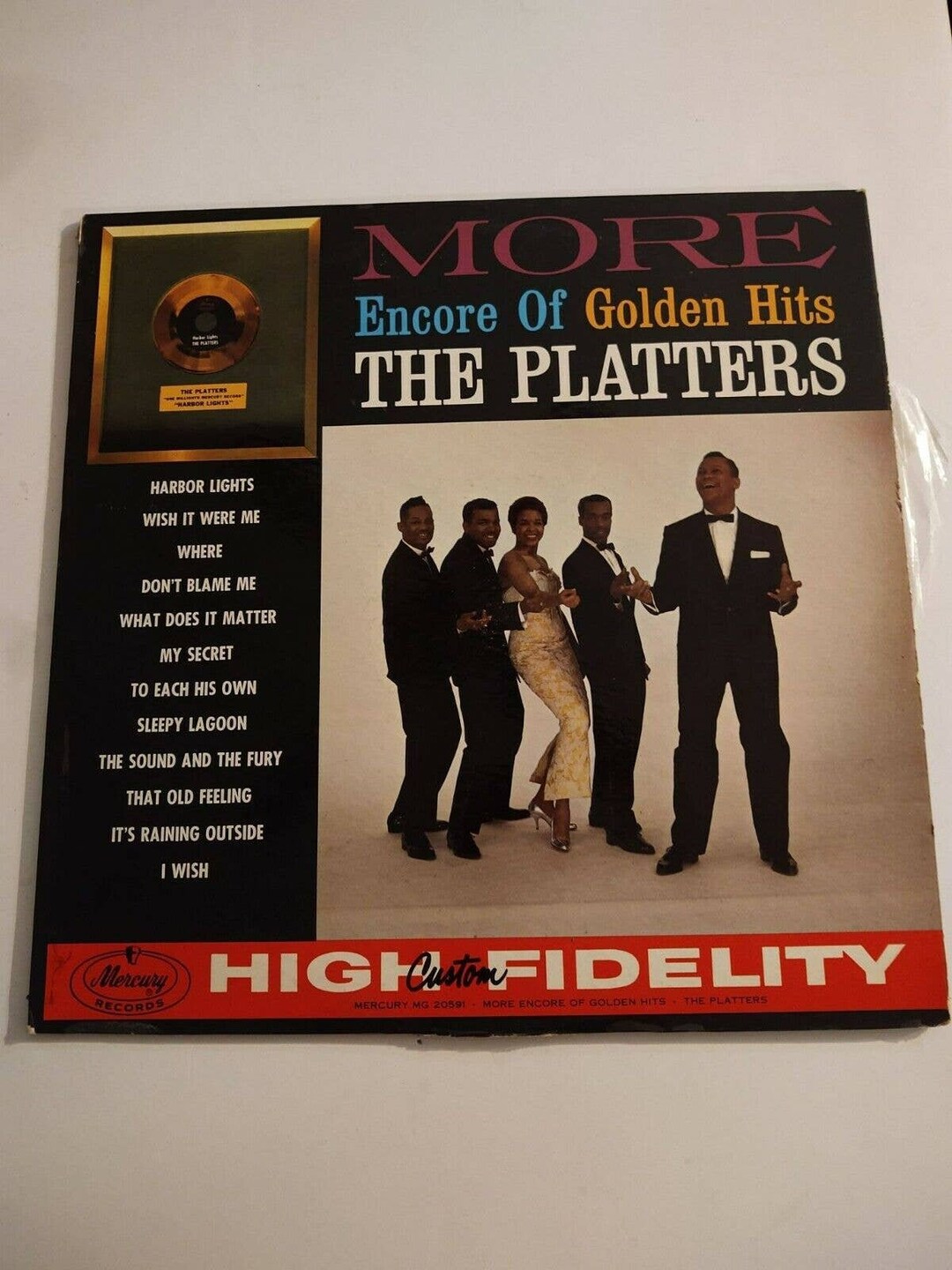 The Platters More Encore of Golden Hits Mercury Records Album Etsy