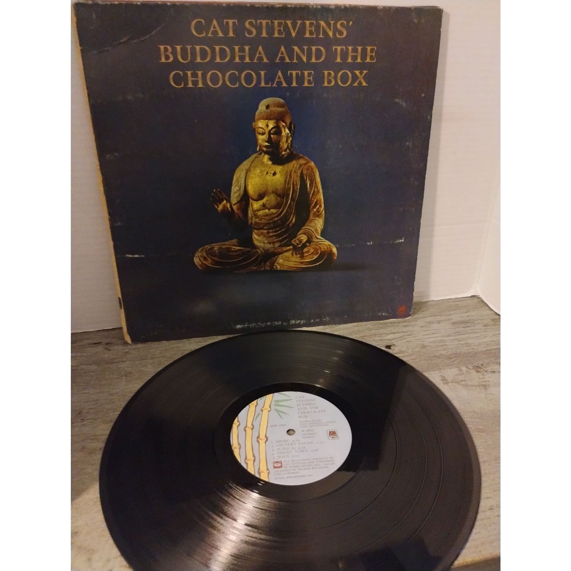 CAT−STEVENS/BUDDHA＆THE−CHCOLATE−BOXのLP。 Amazon.com: CAT STEVENS BUDDHA & THE CHOCOLATE BOX vinyl
