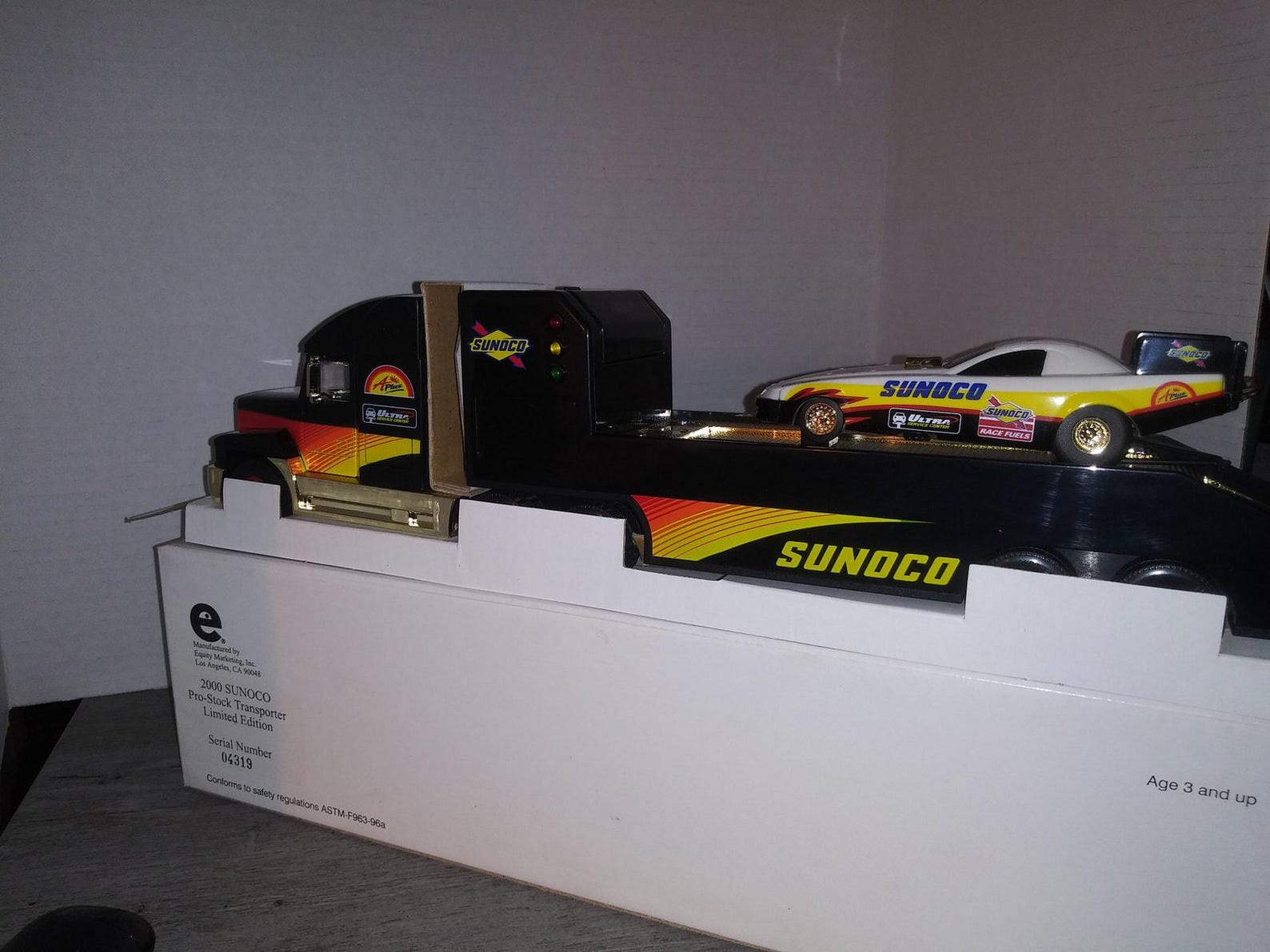 2000 Sunoco GOLD Pro Stock Transporter Car Limited Edition Vintage - Etsy