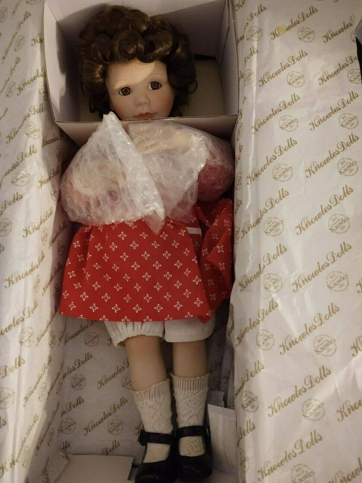 Poupée Amanda 25 Cm Par Marianne Oldenburg - Porcelaine - Occasion