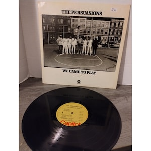 The Persuasions We Came to Play acapella Capitol Records SM791 Stereo LP