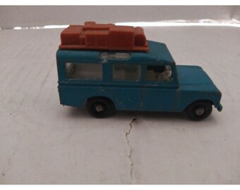 Voiture Miniature Matchbox Land Rover Safari - Série 1-75, Occasion, Fabriquée Au Royaume-Uni