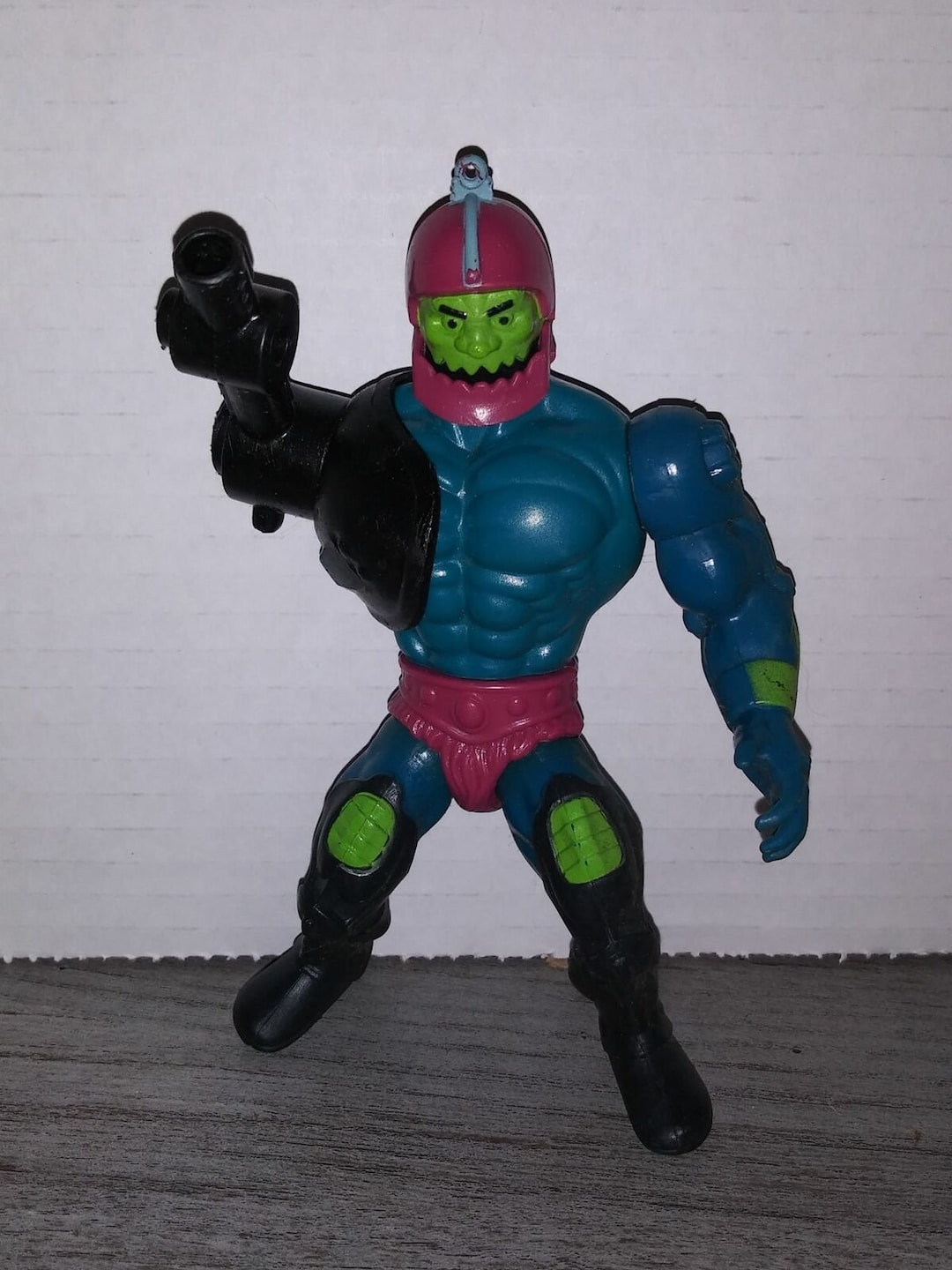 Vintage Mattel Masters of the Universe MOTU Trap Jaw 1981 Mexico