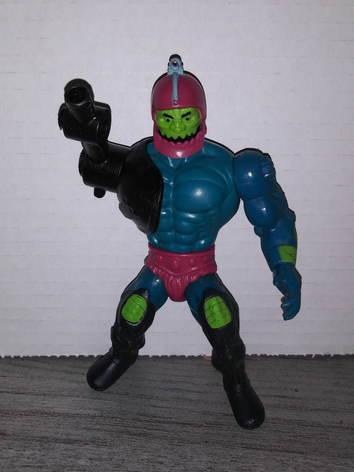Vintage Mattel Masters of the Universe MOTU Trap Jaw 1981 Mexico