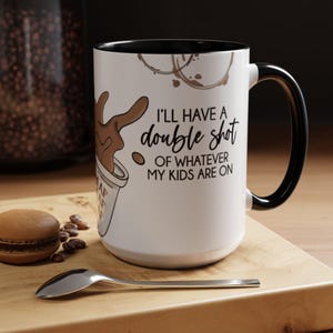 Tired AF Mug, Funny Mom Gift, Mother&#39;s Day Cup, Sarcastic Parenting Humor, Mom Life Coffee Mug, Gift for Her, Tired Mom Kids