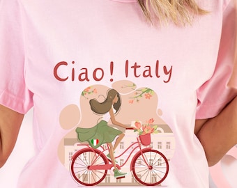 Ciao Italy Tshirt, Comfort Colors Italy Shirt, Italy Tee, Italy Vacation Tshirt, Ciao shirt, Hello Italy Tee, Italian Gift, I love Italy Tee