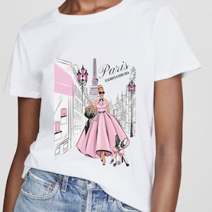 Paris is Always a Good Idea Shirt, Audrey Hepburn Shirt, Travel France Shirt, Trendy, Designer Fashion Shirt, Paris Gift For Her, Paris Tee