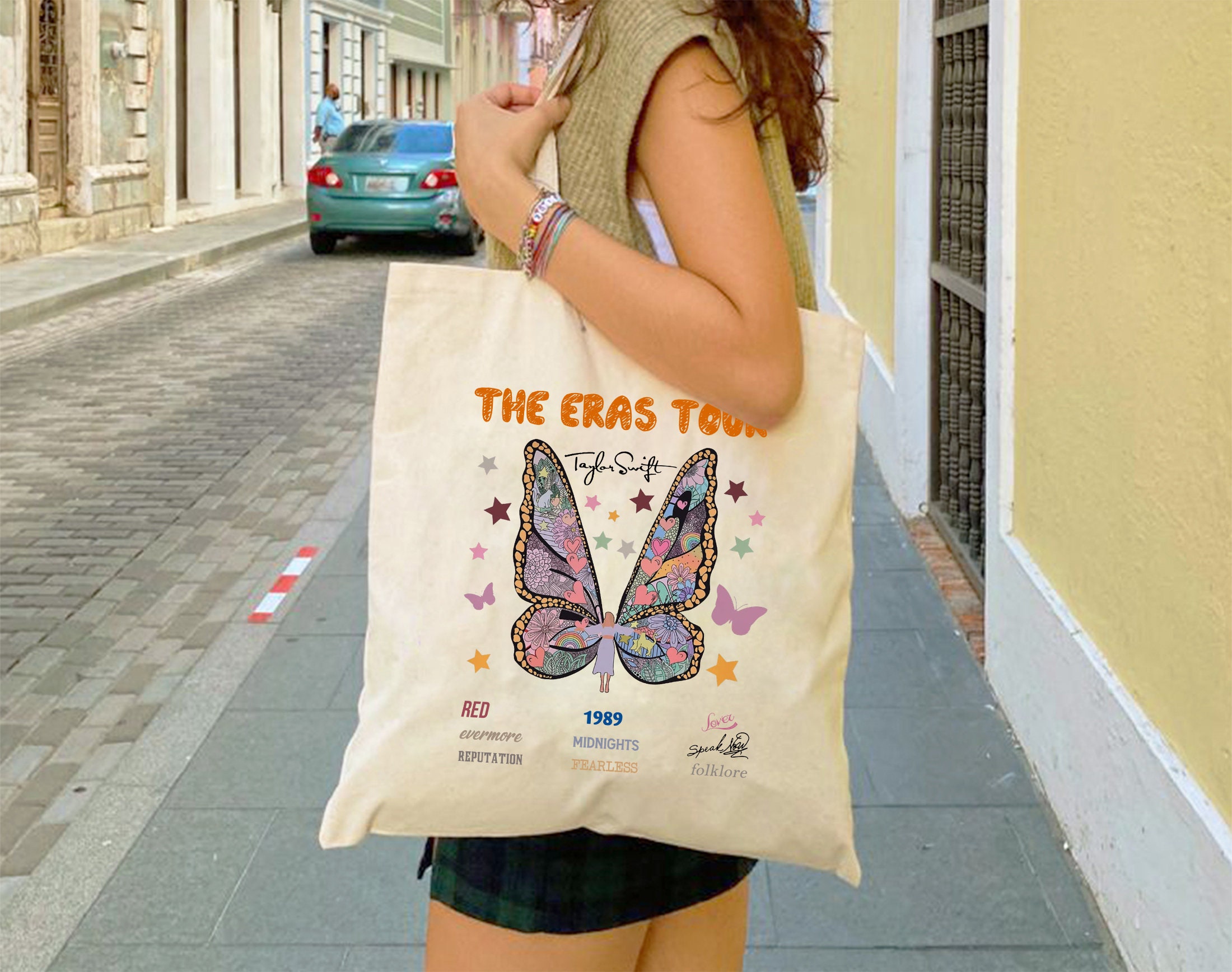 Taylor Midnights Album Bag, Retro the Eras Tour 2023 Tote Bag sold by
