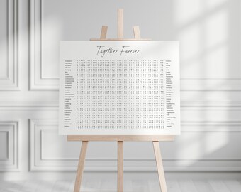 Word search game for wedding, word search game for couples, party icebreaker game, wedding word game, unique word search game, party game
