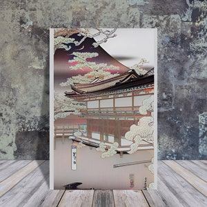Japan Style Decor | Antique Japanese Wall Art Print | Asian Printable Wall Art | Minimalist Decor | Japanese Printable Wall Art