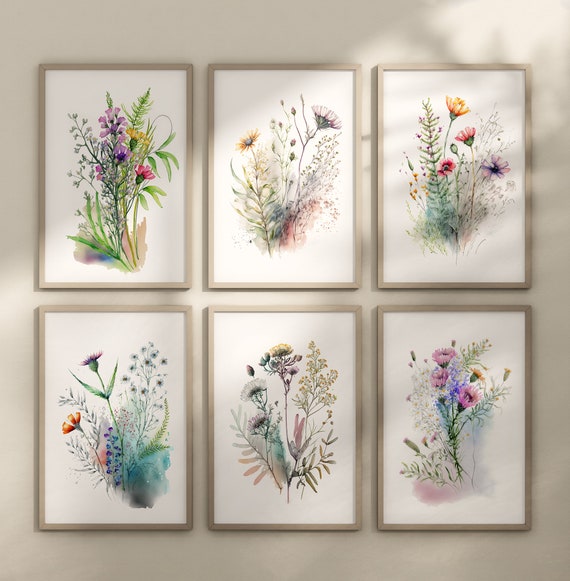 Bright Watercolours set of 6 Bright Watercolours set of 6
