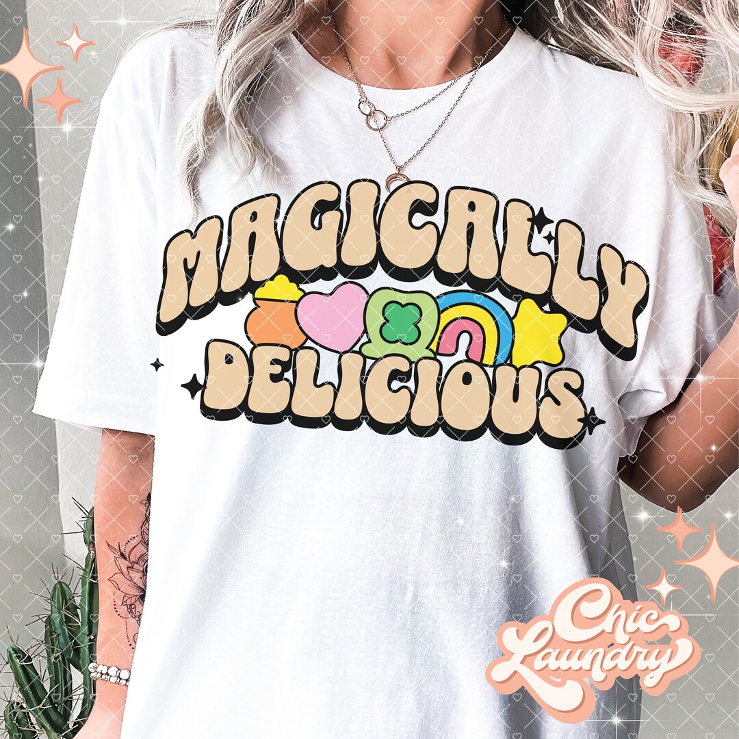 Magically Delicious Lucky Charms PNG Instant Digital Download Saint