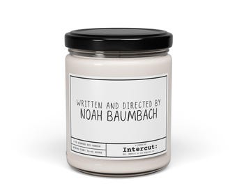 Written and Directed by Noah Baumbach Candle, Natural Soy Candle