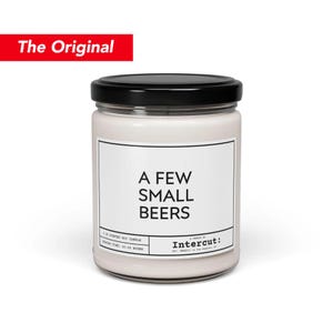 A Few Small Beers Natural Soy Candle