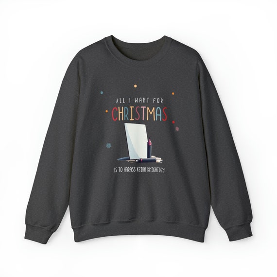 Love actually sweatshirt hotsell