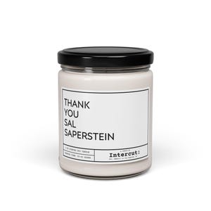 Die Studio Candle, Danke Sal Saperstein Natürliche Soja Kerze