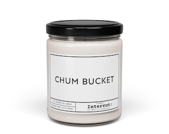 Chum Bucket Candle, Natural Soy Candle