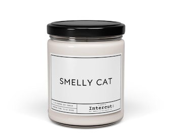 Smelly Cat Candle, Natural Soy Candle