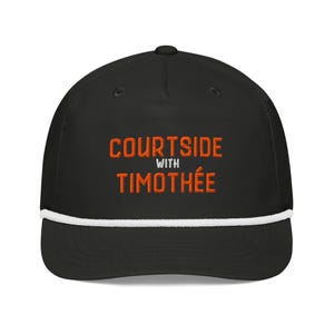 Courtside with Timothée Hat