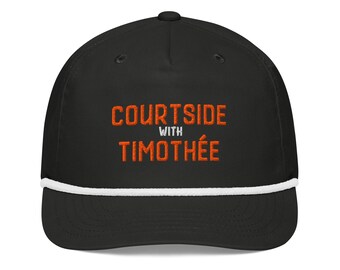 Courtside with Timothée Hat