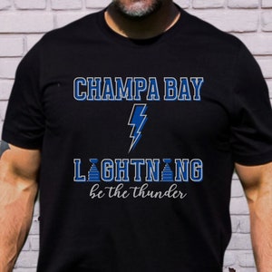 LIGHTNING shirt, Tb Lightning, Bolts shirt, Hockey shirt, Hockey fan, Tampa Bay lightning, Tampa Bay, hockey lover, gift for hockey lover