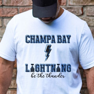 LIGHTNING shirt, Tb Lightning, Bolts shirt, Hockey shirt, Hockey fan, Tampa Bay lightning, Tampa Bay, hockey lover, gift for hockey lover