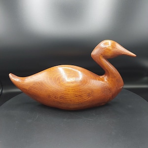 Vintage Hand Carved Wood Duck Decoy