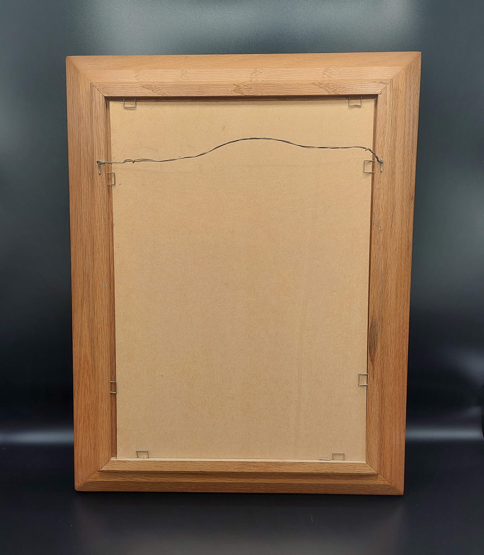 Vintage Framed Paintbynumber Portrait From Craftmaster Parisian