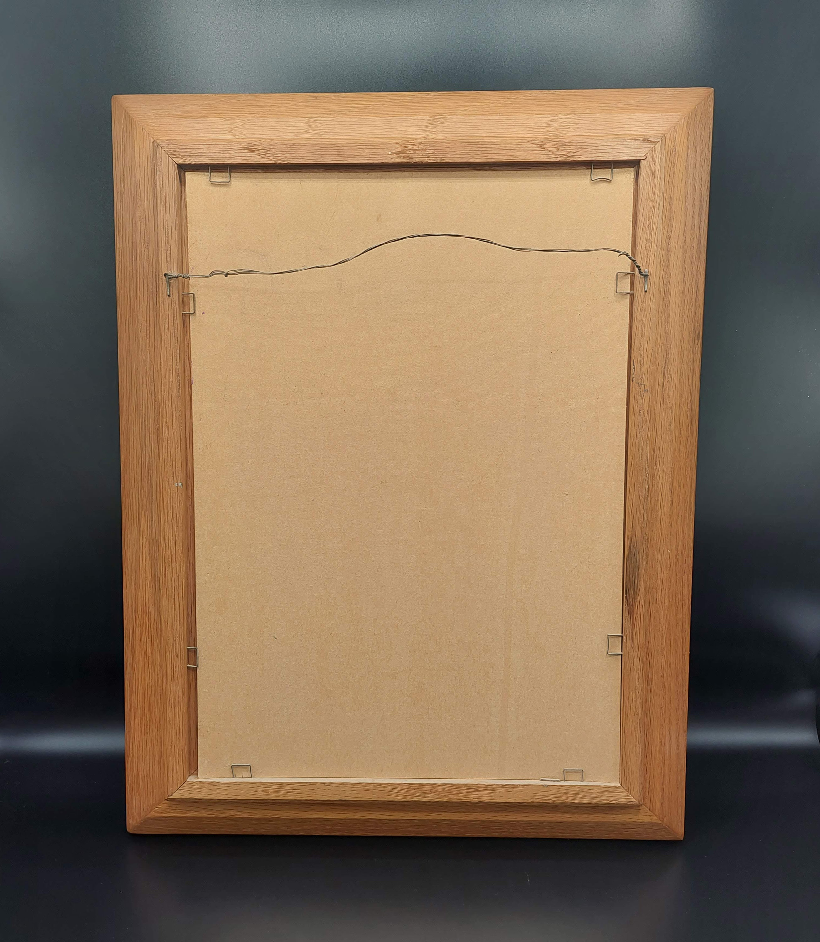 Vintage Framed Paintbynumber Portrait From Craftmaster Parisian Beauties Kit MCM Kitschy