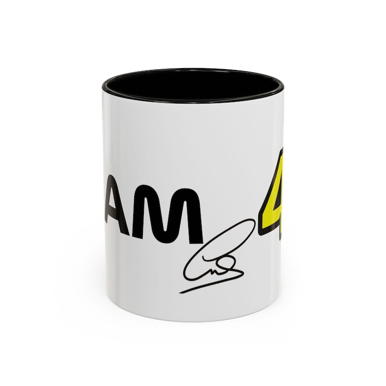 Lewis Hamilton Formula1 Colorful Mug, F1 Racing Fan Gift, 11oz Coffee Cup, Race Car Driver Accessories, Sports Enthusiast Present image 2