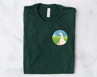 Lonely Goose Shirt, Goose T-shirt, Funny Goose Outfit, Goose Lover Tee, Silly Goose, Cute Goose Shirt, Farm Shirt, Cute Goose T, Funny Shirt