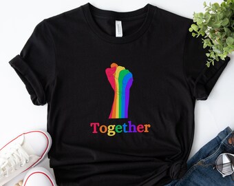 Together Shirt, Pride Shirt, Gay Pride Shirt, Pride Month Shirt, LGBTQ Shirt