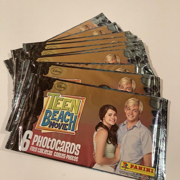 Panini Disney’s Teen Beach Movie 10 x Photo Card Pack NEW