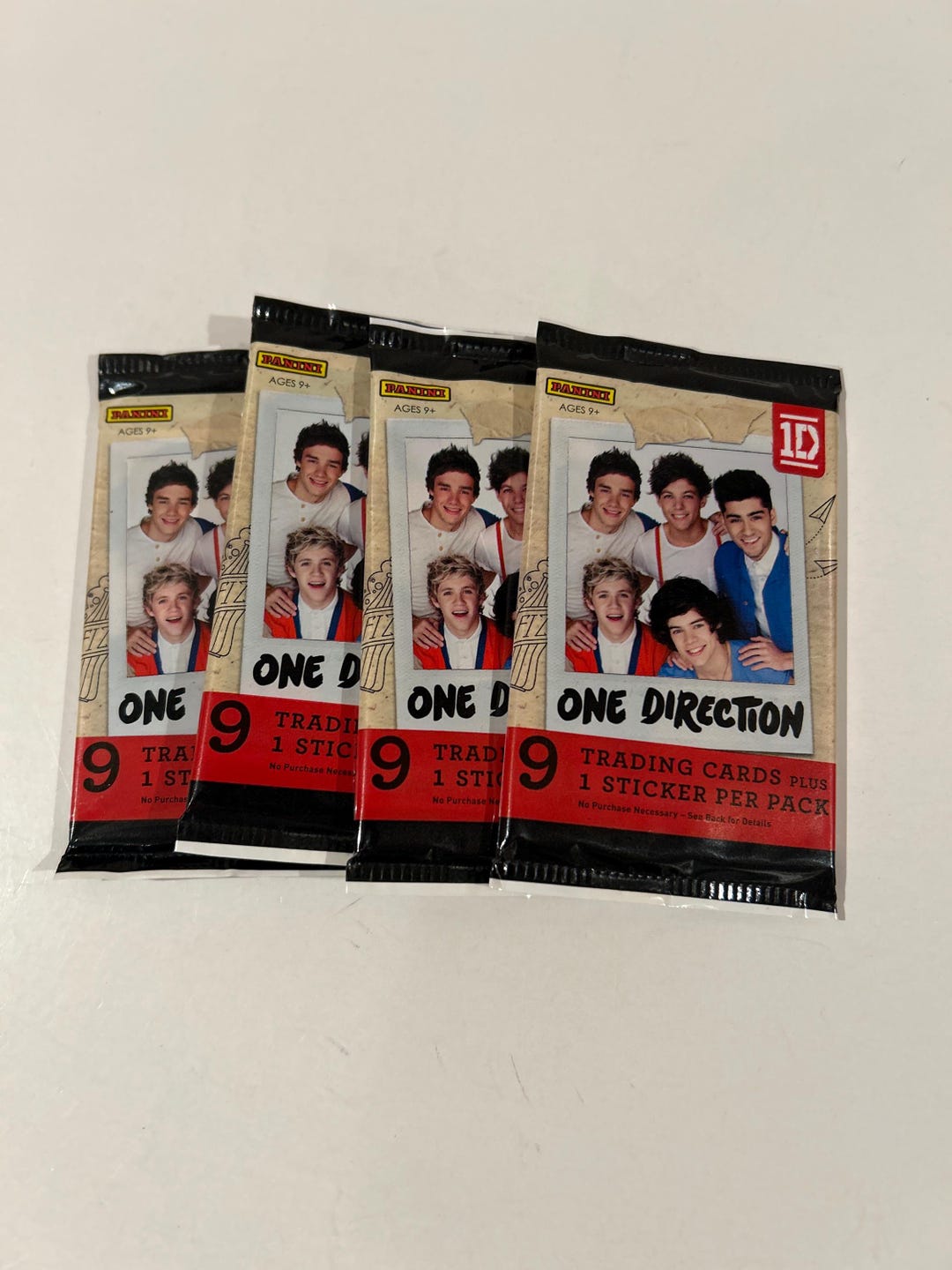 Panini 2013 One Direction 4 X Trading Card Packs NEW - Etsy