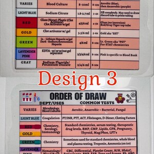 Order of Draw Badge Card With BADGE REEL - Etsy