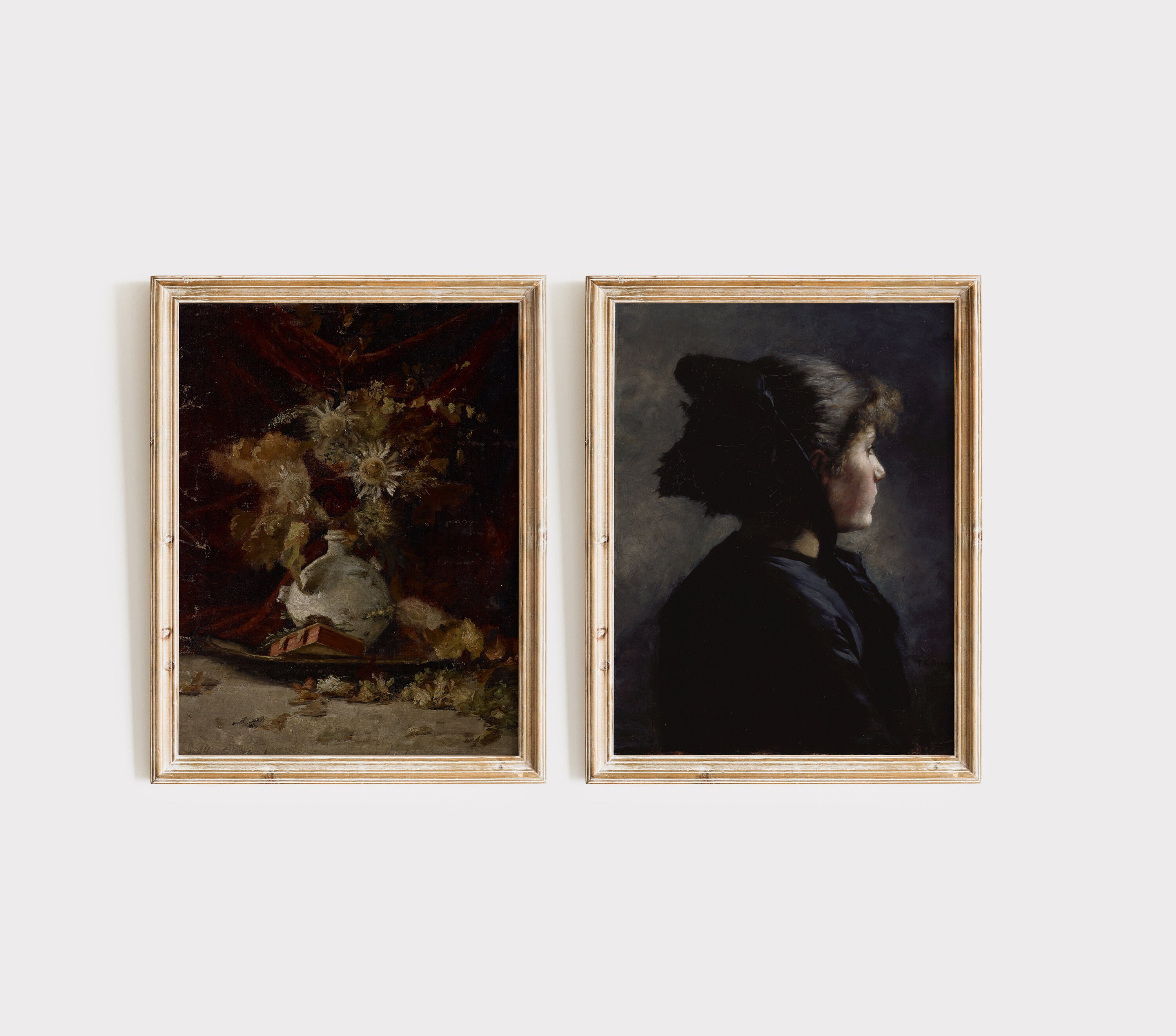 PRINTABLE Wall Art SET of 9 Art Prints Vintage Printables Digital ...