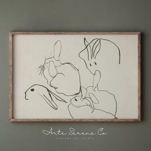 Beige Nursery Decor Beige Nursery Wall Art Gender Neutral Nursery Decor Vintage Nursery Art Print Nursery Animals Wall Art Printable Nursery