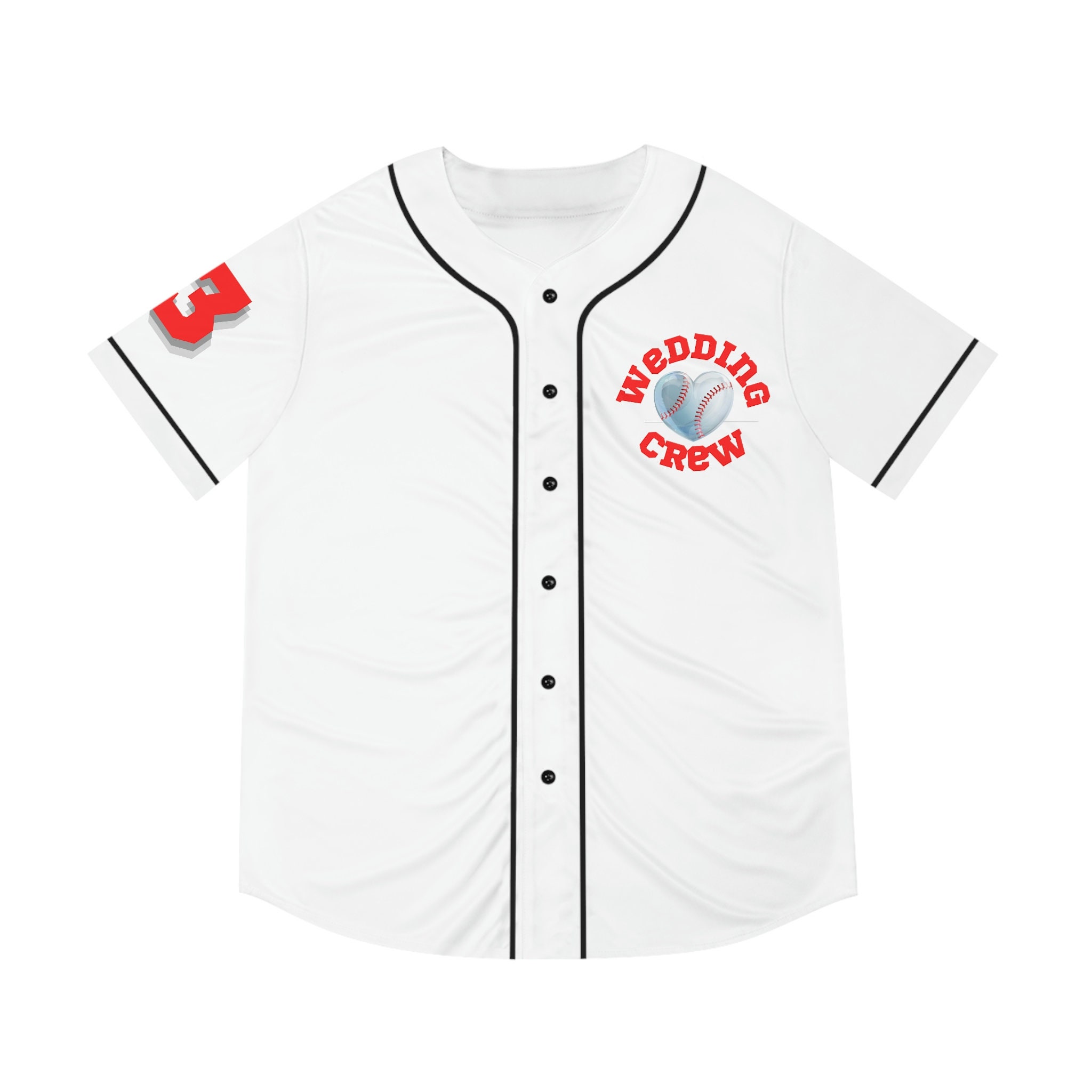 Groomsmen Men's Baseball Jersey Wedding Party Bachelor Etsy