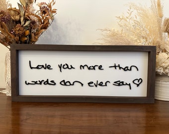 Custom Handwritten Signs, Personalized Signs Made With Handwriting