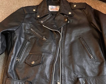 Vintage EXCELLED Leather Jacket - Etsy