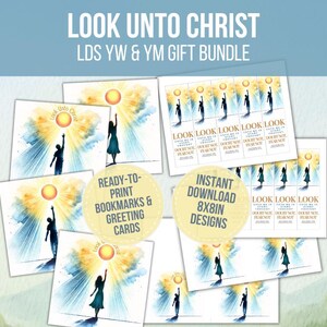 2025 HLT Jugend Thema Geschenk Bündel: Aquarell Kunst, Karten, Lesezeichen (PDF Download)