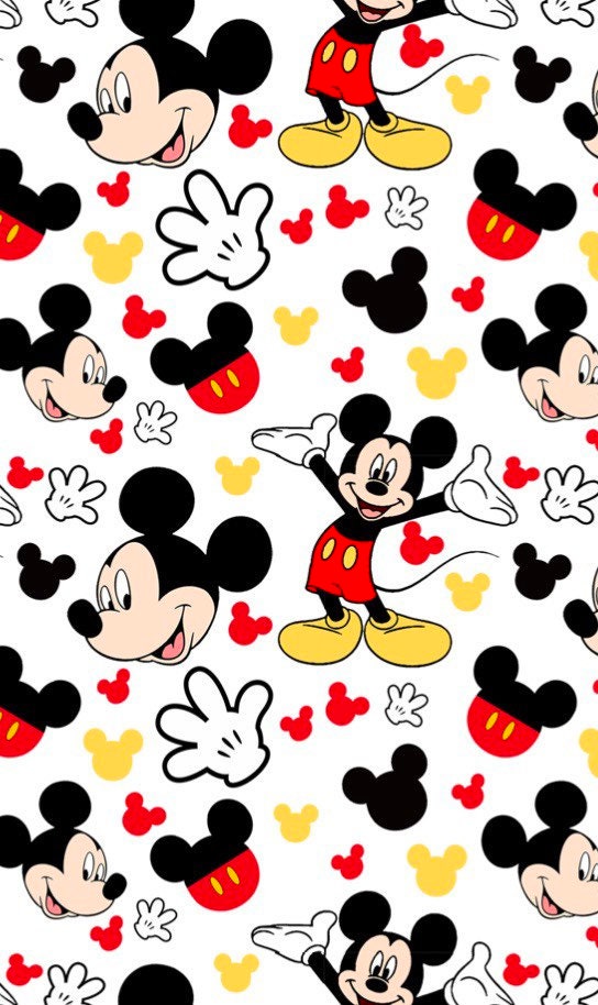 Mickey Mouse Wrapping Paper Sheets Disney Disneyland Magic Kingdom