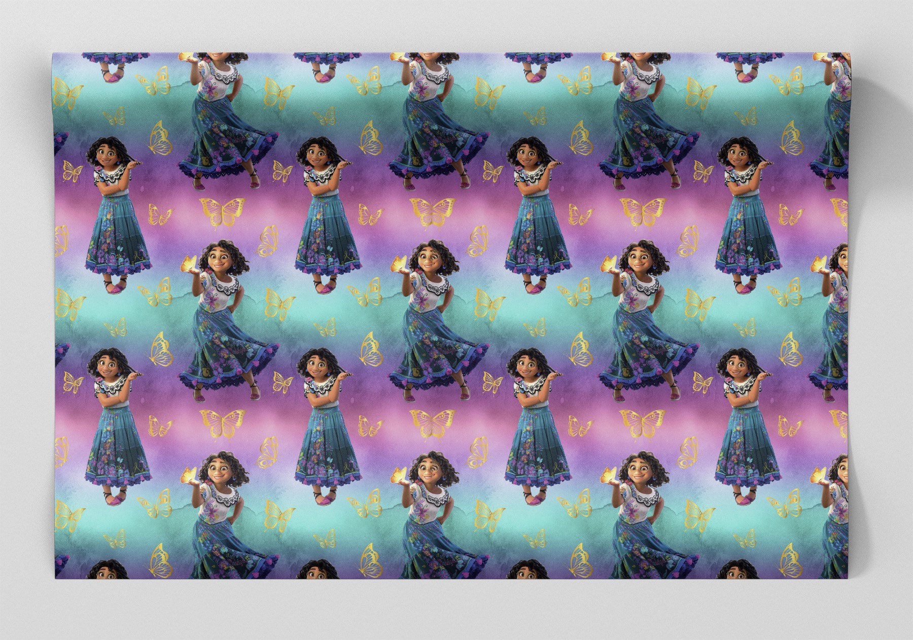 Encanto Wrapping Paper Sheets Disney Birthday Party Decorations