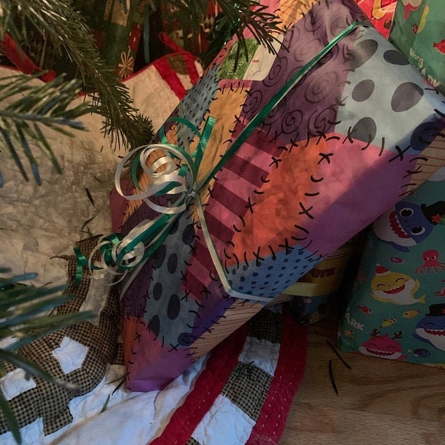 Nightmare Before Christmas Wrapping Paper Sheets