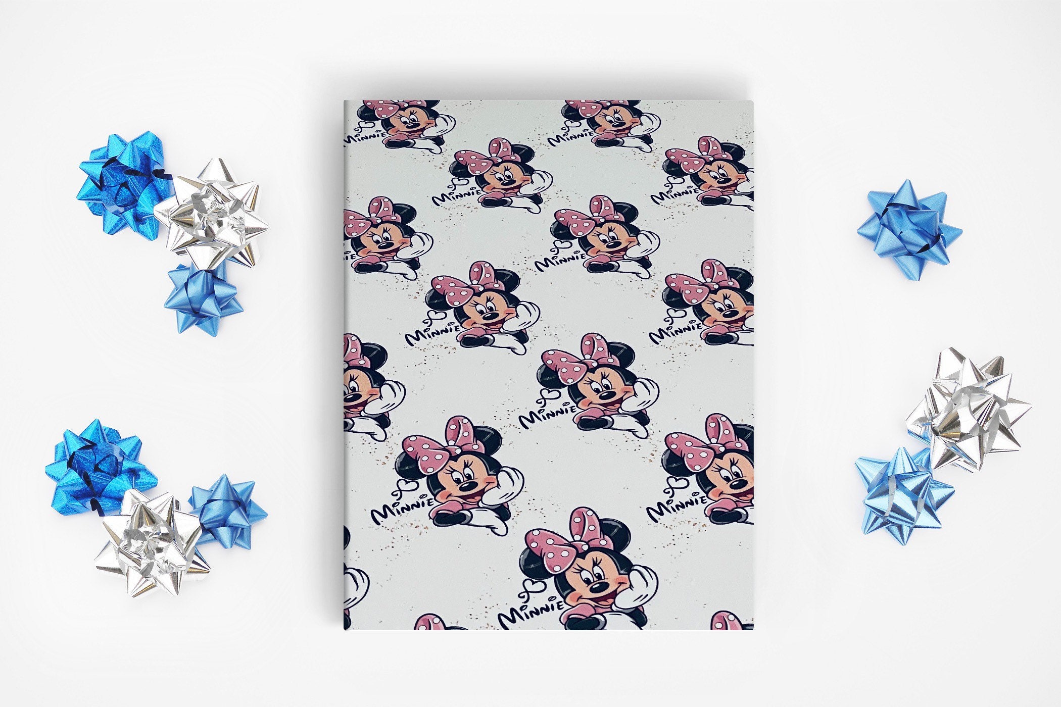 Minnie Mouse Wrapping Paper Sheets Disney Minnie Mouse