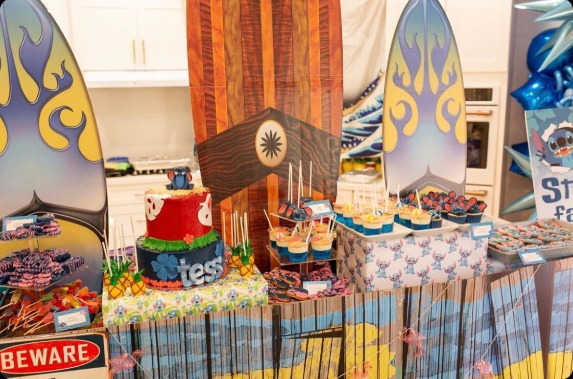 Stitch Wrapping Paper Sheets Disney Lilo And Stitch Birthday Party