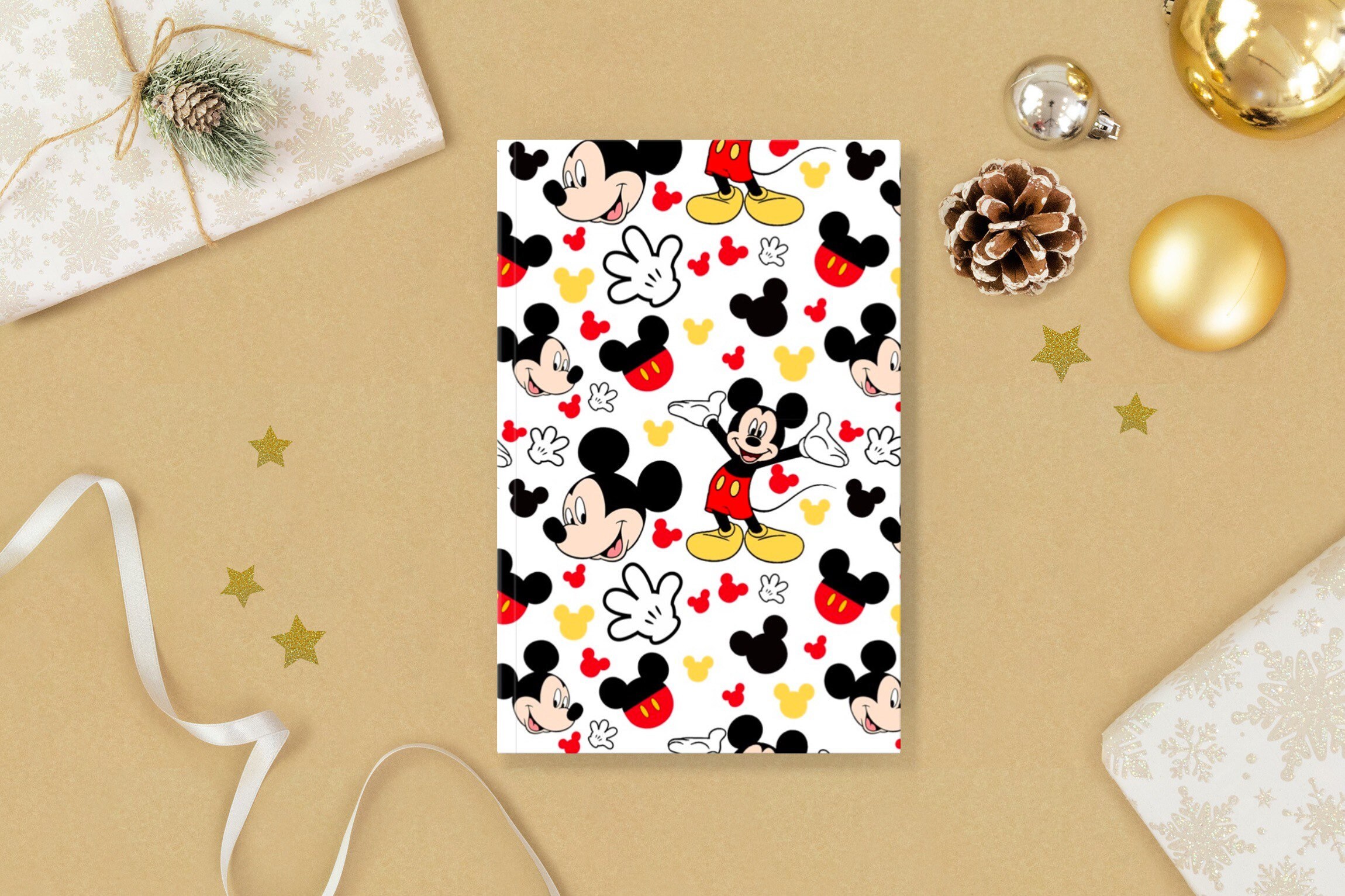Mickey Mouse Wrapping Paper Sheets Disney Disneyland Magic Kingdom