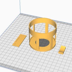 Mountable Can holder STL file (zip file)