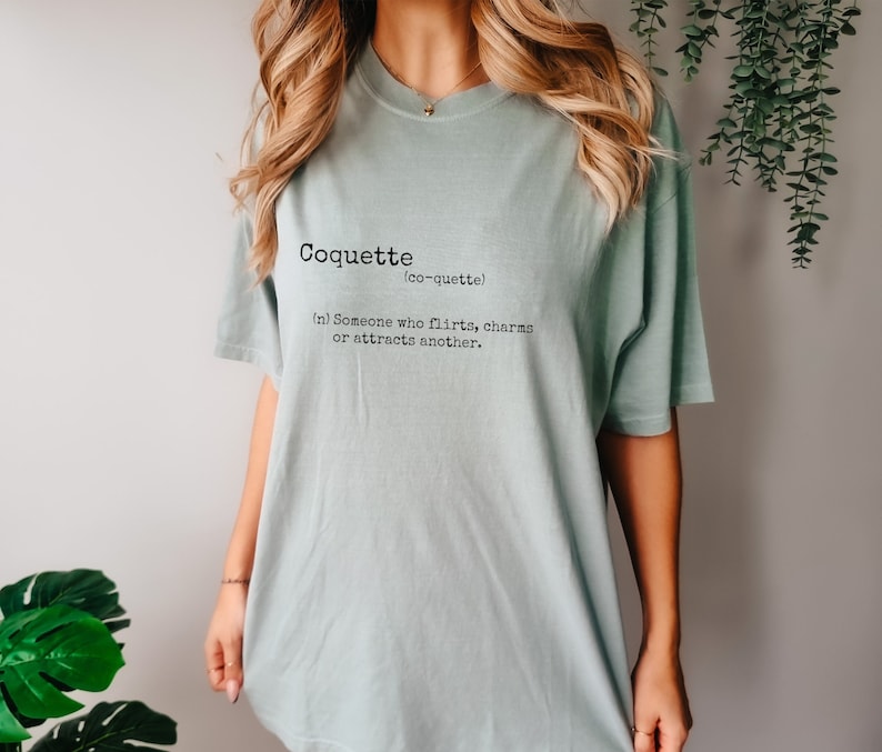 Coquette Shirt Coquette Definition Shirt Coquette Aesthethic - Etsy