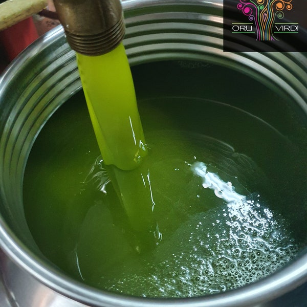 NEW OIL!! Tin "Oru VIRDI" Extra virgin olive oil Nocellara del Belice (Castelvetrano - Sicily) - hand harvested - 2023/2024